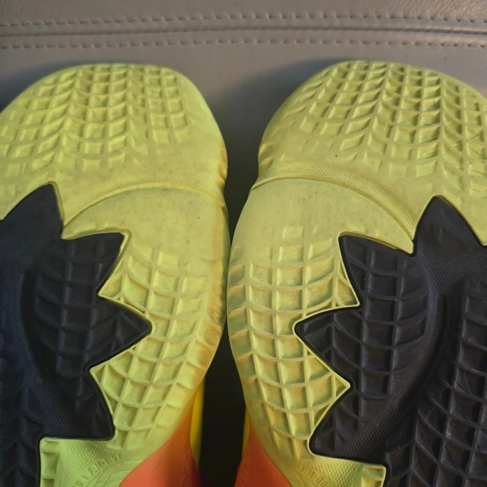 Adidas DON‎ Issue 2 Fire of Greatness Solar Yellow Orange H67570 Mens Size 11